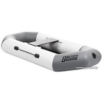 Гребная лодка Тонар Бриз 190 (с гребками, белый/серый)