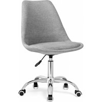 Офисное кресло Woodville Kolin (серый/хром)