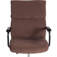 Офисное кресло TetChair Benefit флок (коричневый)