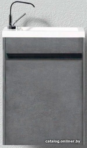 BelBagno Тумба под умывальник Pietra Mini-460-1A-SO-SCM-L (левый, stucco)