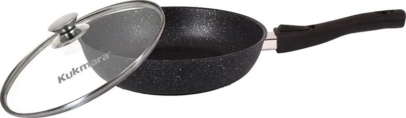 

Сковорода Kukmara смт24604а (темный мрамор)