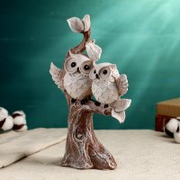 Статуэтка Хорошие сувениры Совы на дереве 9920938