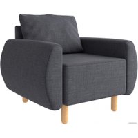 Интерьерное кресло Mio Tesoro Тулисия (Twist 20 Dark Grey)