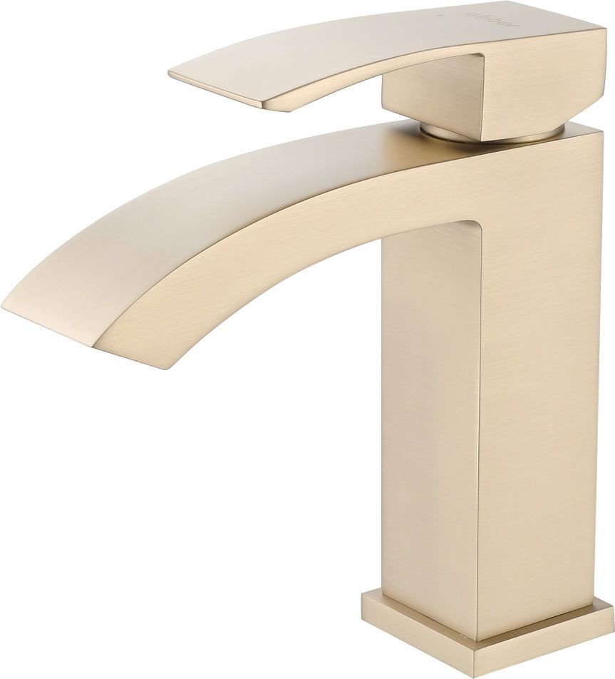 Смеситель Abber Wasserfall AF8610G (золото матовое)
