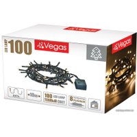 Светодиодная гирлянда Vegas Нить 55062 100 LED (белый теплый)