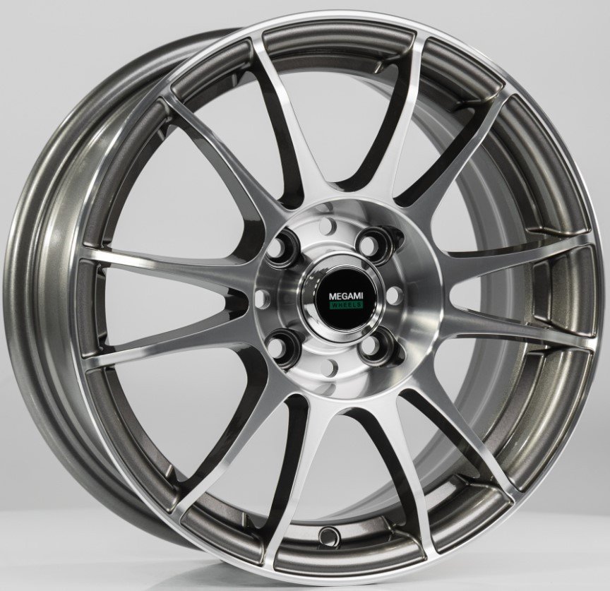 Литые диски Megami MGM-3 15x6 4x100мм DIA 60.1мм ET 50мм GMF