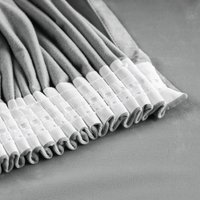 Комплект штор Mio Tesoro Velvet 150x260 + Гардина Вуаль 300х260 (светло-серый, белый)