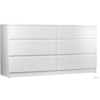 Комод Mio Tesoro Кастор 6 ящиков 2.03.02.080.1 (белый)