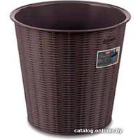 Корзина для бумаг Stefanplast 29702 (коричневый)