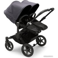 Универсальная коляска Bugaboo Donkey 5 Twin (Black/Black/Stormy Blue)