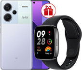 Redmi Note 13 Pro+ 5G 12GB/512GB с NFC международная версия (фиолетовое сияние) и Redmi Watch 3 Active (черный) в комплекте