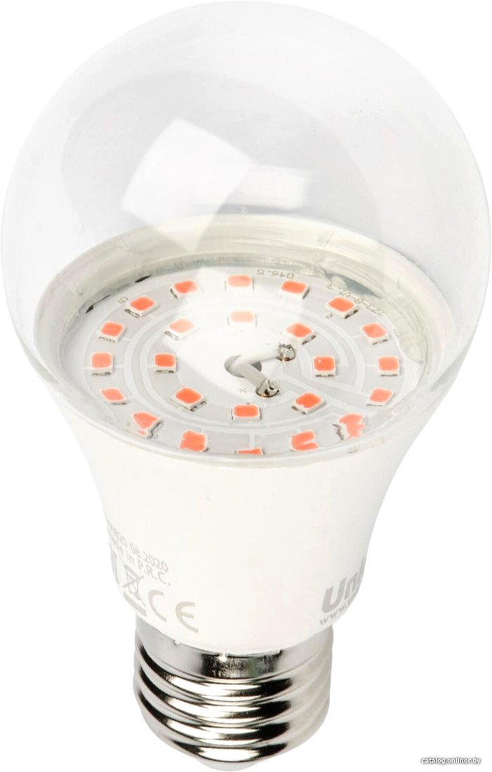 Светодиодная лампочка Uniel LED-A60-9W/SP/E27/CL ALM01WH 09645