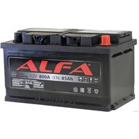 Автомобильный аккумулятор ALFA Hybrid 85 R (85 А·ч) + Бесплатная диагностика подвески или -30% на замену масла