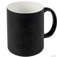 Кружка Bondibon новогодняя Хамелеон. Зимнее волшебство ВВ5638