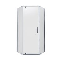 Душевой уголок Triton Дека 100x100 (хром, без поддона)