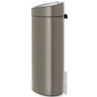 Мусорное ведро Brabantia Touch Bin 40 л (платиновый)