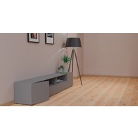 Тумба Mio Tesoro Денвер К для ТВ (графит серый)