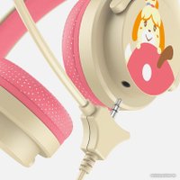 Наушники OTL Technologies Animal Crossing Isabelle Pink and Cream Kids Interactive AC0848