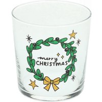 Стакан для воды и напитков Tognana Natale Happy Xmas Венок NT55733M241_2