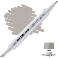 Маркер художественный Sketchmarker Двусторонний TG7 SM-TG7 (серый тонированный №7)