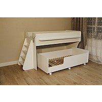 Двухъярусная кровать Можга Капризун 7 Р444 (белый)