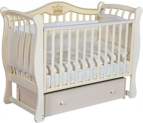 

Классическая детская кроватка Ray Elizabeth 2 (слоновая кость)