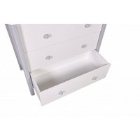 Детский комод Polini Kids Simple 3501 0002769.55 (белый/серый)