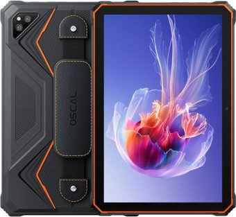 Планшет Oscal Spider 8 LTE 8GB/128GB (черный/оранжевый)