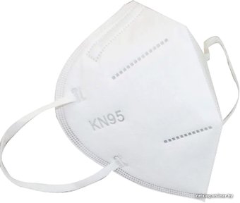 3D Mask Респиратор KN95 FFP2 без клапана выдоха (белый, 3 шт)
