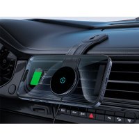 Держатель для смартфона AceFast Fast Wireless Charger Magnetic Car Holder D21