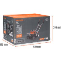 Мотокультиватор аккумуляторный Daewoo Power DAT 3542Li Set (с 2-мя АКБ)
