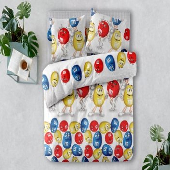 

Постельное белье СонМаркет M&Ms 1.5-спальный
