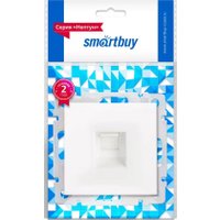 Розетка компьютерная SmartBuy Нептун SBE-05w-S1-RJ