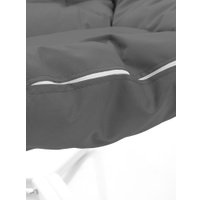 Кресло M-Group Чил 29360109 (2 шт, белый/серая подушка)