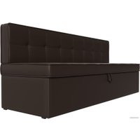 Диван Лига диванов Техас 340 (экокожа коричневый)