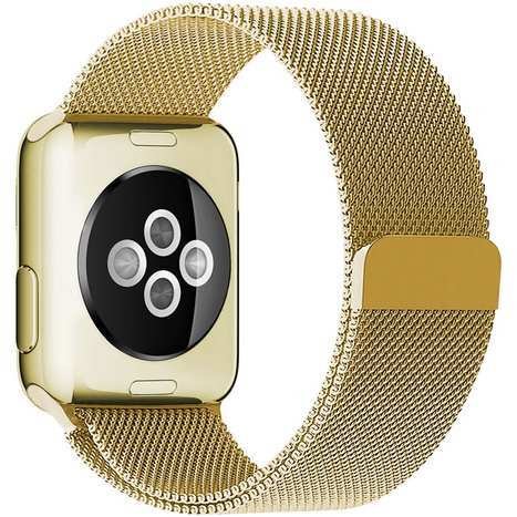 

Браслет Rumi Milanese loop металлический для Apple Watch 38/40/41mm (золотистый)