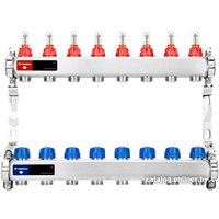 Запорная арматура Varmega Коллектор для теплого пола с расходомерами VM15108 ВР 1"