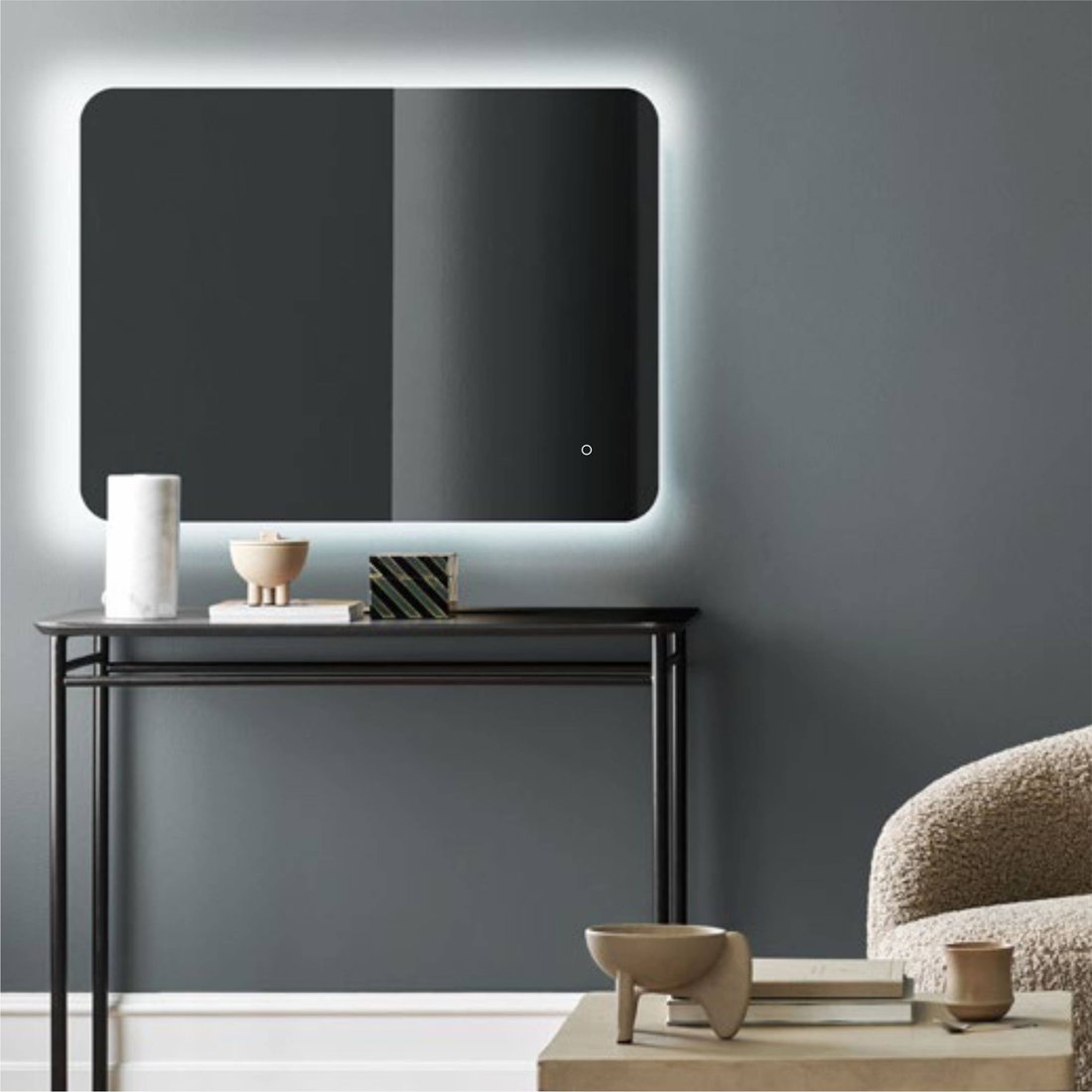 

Зеркало с подсветкой Алмаз-Люкс Taiwan 8060s-6 60x80