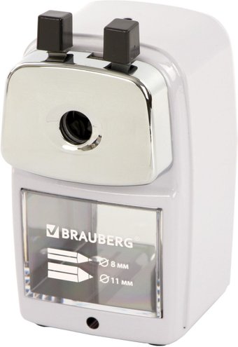 Точилка BRAUBERG Metallic-x 228481