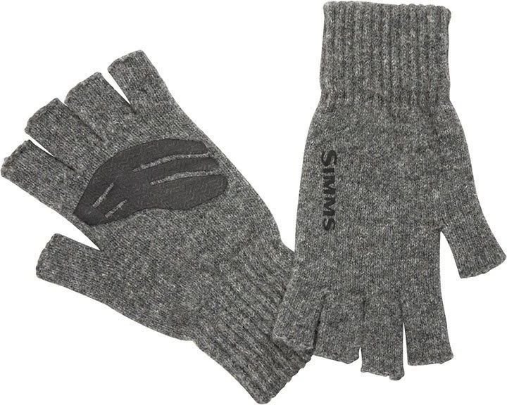 

Перчатки Simms Wool 1/2 Finger Glove (L/XL, серый)