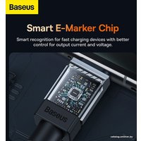 Кабель Baseus CoolPlay Series USB Type-C - USB Type-C (2 м, черный)