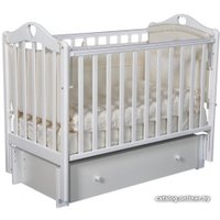 Классическая детская кроватка Ray Grace 3 (белый)