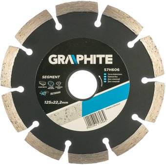 Отрезной диск алмазный  GRAPHITE 57H606