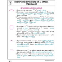 Учебное пособие издательства Аверсэв Русский язык. 6 класс. Опорные конспекты 2022 (Строк Л.И.)