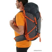 Туристический рюкзак Quechua MH500 40 л (черный/оранжевый)
