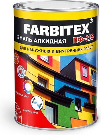 Farbitex ПФ-115 0.8 кг (слоновая кость)