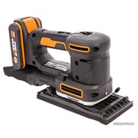 Виброшлифмашина Worx WX820 (с АКБ, кейс)
