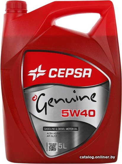 Моторное масло CEPSA Genuine Synthetic 5W-40 5л