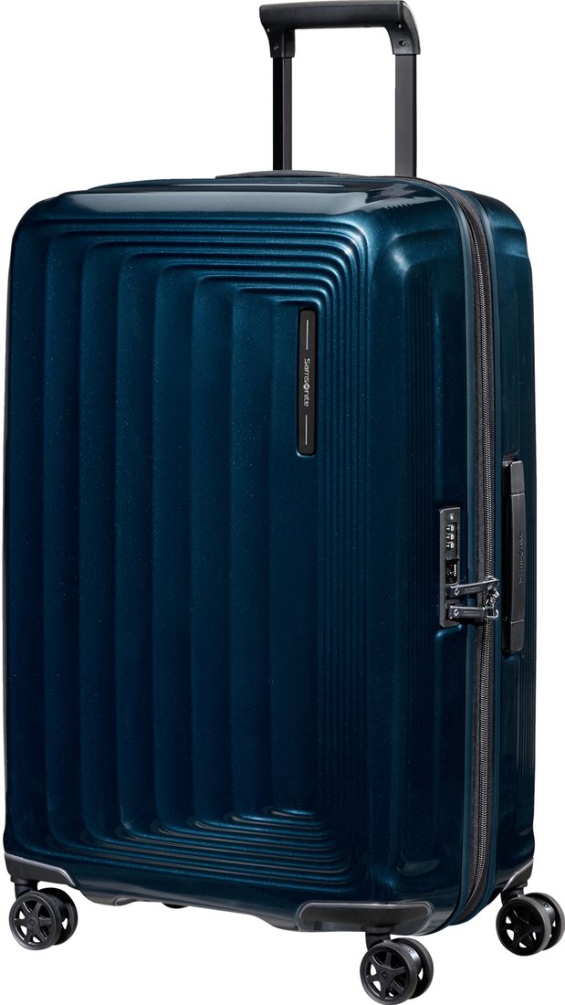 

Чемодан-спиннер Samsonite Nuon Metallic Dark Blue 69 см