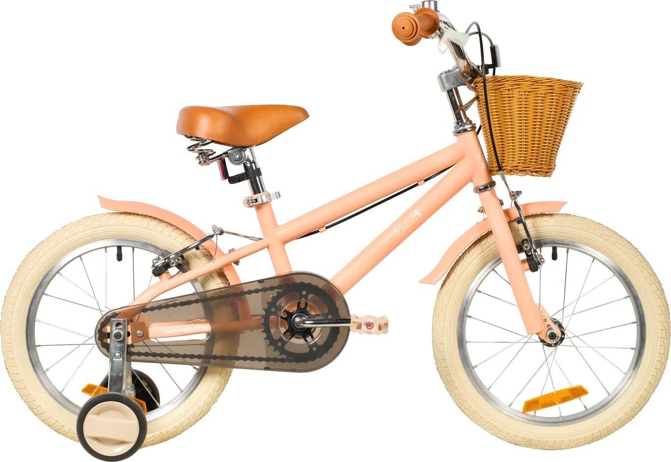 Детский велосипед Novatrack Adele 16 163ADELE.PH6 (персиковый)